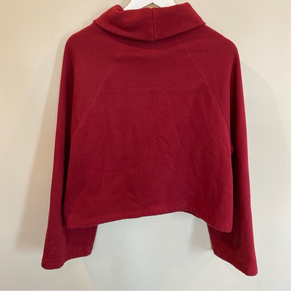 Fabletics Cowl Neck Pullover Red XL - Picture 4 of 4